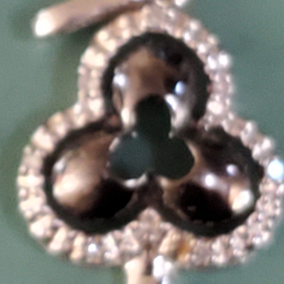 Vintage Sterling Silver Key Pendant - Picture 5 of 7